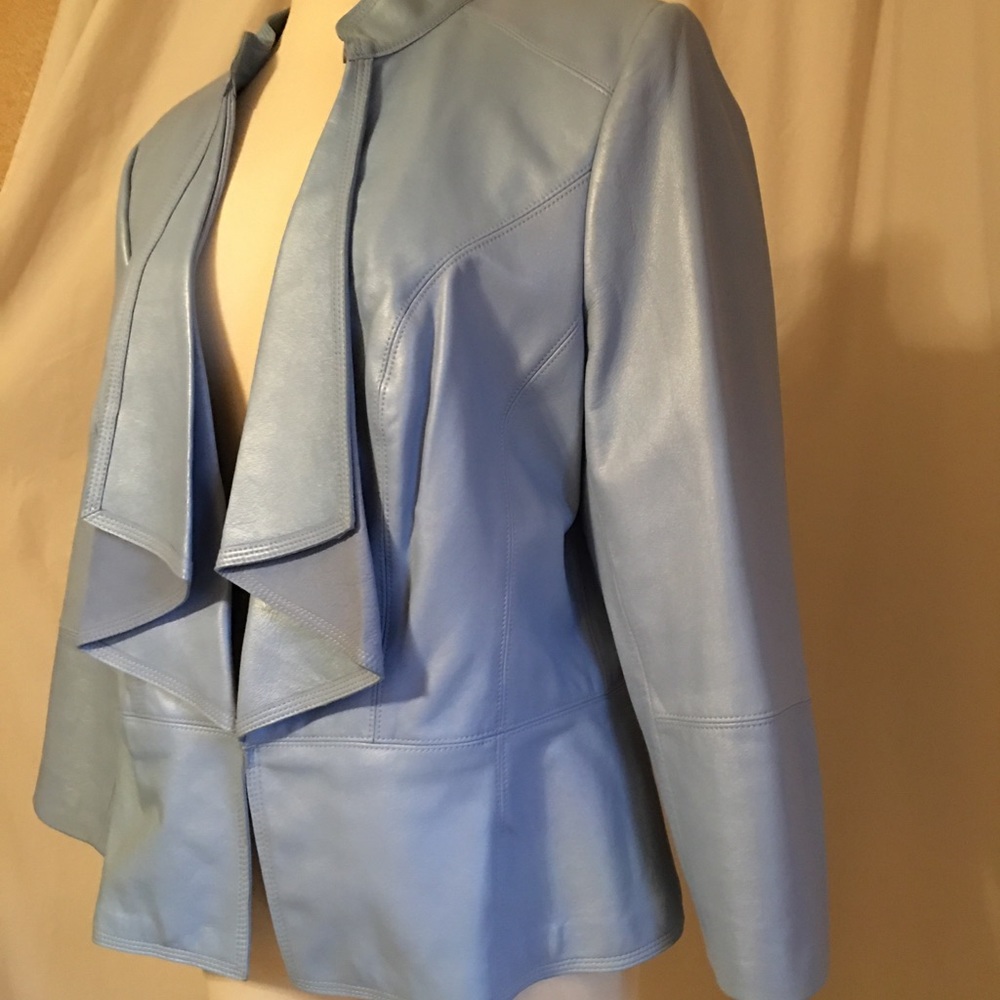 WHBM Genuine Leather Jacket